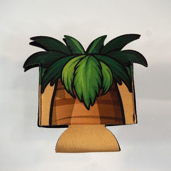 2 Hawaiian Tropical Pineapple Beverage Holders Neoprene Sleeve Cover Insulator - Picture 8 of 10